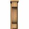 Ekena Millwork Newport Rough Sawn Corbel w/Backplate, Western Red Cedar, 6"W x 14"D x 22"H COR06X14X22NEW01RWR - alternate 3